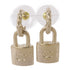 CHANEL CC Earrings B22 Metal