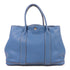 HERMES PHW GardenParty PM Hand Bag/Tote Bag Negonda Leather Bleu Jean