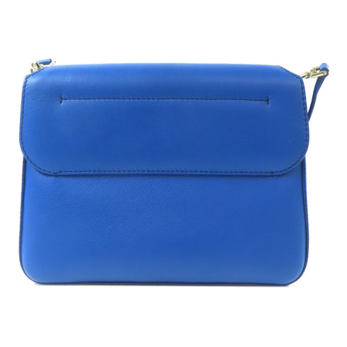 GIVENCHY GHW Nobile Bag Shoulder Crossbody Bag Calfskin Leather Blue