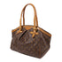 LOUIS VUITTON LV GHW Tivoli GM Shoulder Bag M40144 Monogram Brown v14