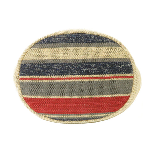 CHANEL CC SHW Bucket Bag Shoulder Bag Canvas Beige