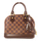 LOUIS VUITTON LV GHW Alma BB 2 Way Shoulder Hand Bag N41221 Damier Ebene Brown