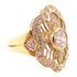Fine Jewelry Diamond Ring US#6 18K Yellow Gold