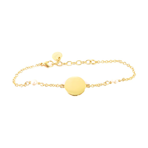 Christian Dior CD Bracelet Metal PVC Black Gold Tone Color