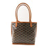 GOYARD SHW Anjou Mini Handbag PVC Coated Canvas Brown
