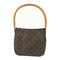 LOUIS VUITTON LV GHW Looping MM Shoulder Bag M51146 Monogram Brown v4