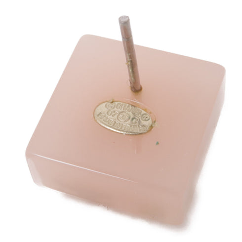 CHANEL CC Earrings Accessories PVC Pink