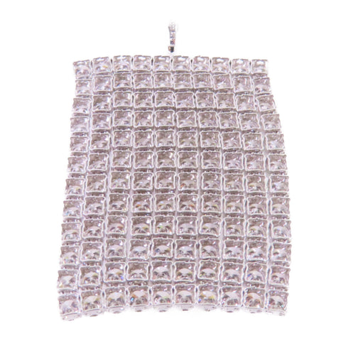 FINE JEWELRY 5.03ct Diamond Pendant Top PT900 Platinum