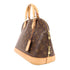 LOUIS VUITTON LV GHW Alma Handbag M51130 Monogram Brown v3