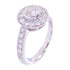 JEWELRY Diamond Ring US#6 Ring 18K White Gold