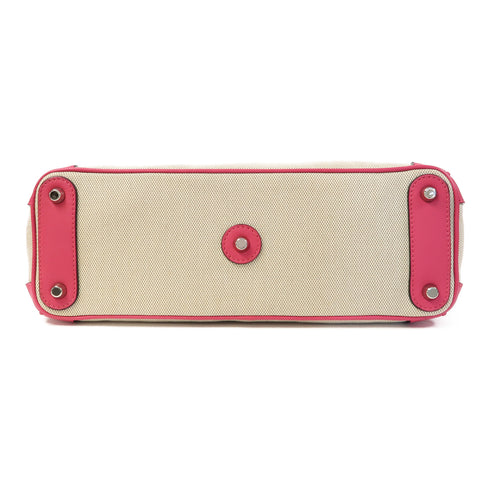 Christian Dior CD SHW 2 Way Shoulder Bag Canvas Pink