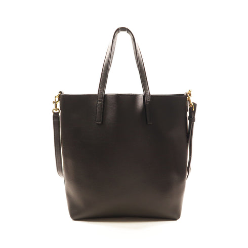 SAINT LAURENT YSL GHW Toy Shopping 2Way Shoulder Calfskin Leather 600307.0222