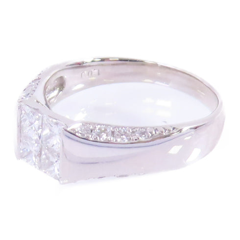 JEWELRY Diamond Ring US#7.25 PT900 Platinum