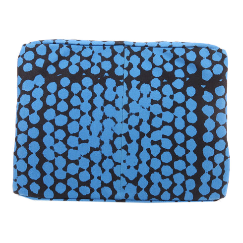 BOTTEGA VENETA BV Shoulder Tote Shoulder Bag Canvas Blue/Black