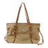 PRADA GHW Tote Bag Handbag BR4252 Canvas Brown