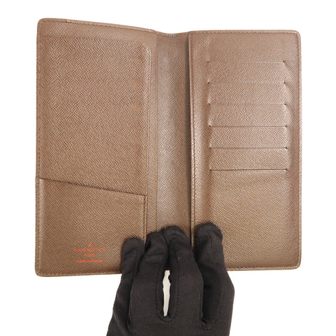 LOUIS VUITTON LV Long Wallet N60017 Damier Brown