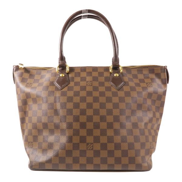 LOUIS VUITTON LV GHW Saleya MM Shoulder Tote Bag N51182 Damier