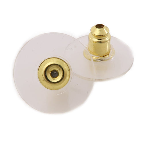 CHANEL CC Earrings B12/A Metal Gold Black