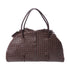 BOTTEGA VENETA BV GHW Hand Bag Lambskin Leather Brown