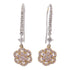 JEWELRY Diamond Earrings 18K White/Pink Gold