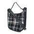 CHANEL CC SHW Shoulder Bag Tweed Blue