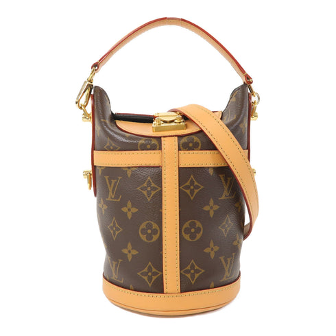 LOUIS VUITTON LV GHW Duffle 2 Way Shoulder Bag M43587 Monogram Brown v1