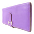 HERMES PHW Bearn W Snap Long Wallet Chevre Cyclamen/Purple