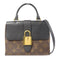 LOUIS VUITTON LV GHW Locky BB 2 Way Shoulder Handbag M44141 Monogram Brown/Black v1