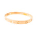 CARTIER Love Bracelet Bangle Cartier#16 B6081417 18K Rose Gold