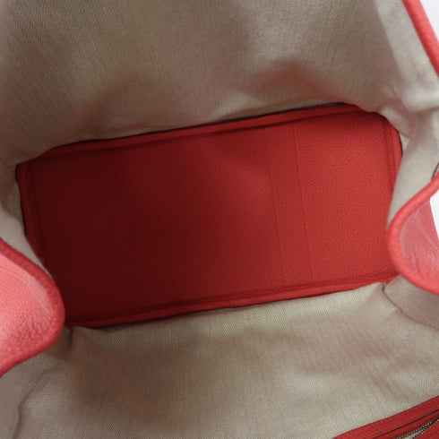 HERMES PHW Garden Party PM Handbag/Tote Bag Negonda Leather Bougainvillier