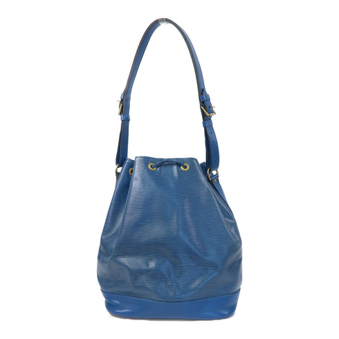 LOUIS VUITTON LV GHW Petit Noe Shoulder Bag M44105 Epi Leather Blue