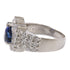 JEWELRY Sapphire Diamond Ring PT900 Platinum US#6
