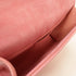 Valentino GHW Vlogo Type Shoulder Bag Calfskin Leather Pink