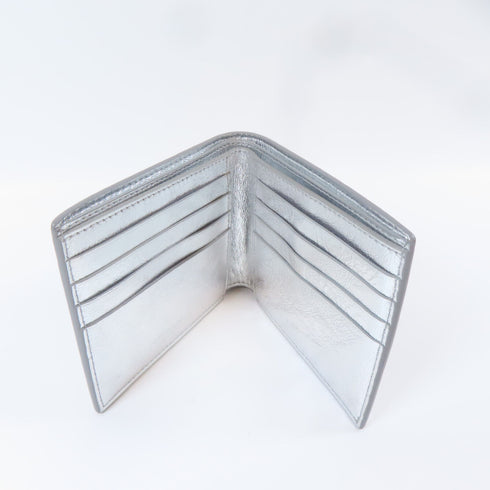 BOTTEGA VENETA BV Bifold Wallet Leather Silver