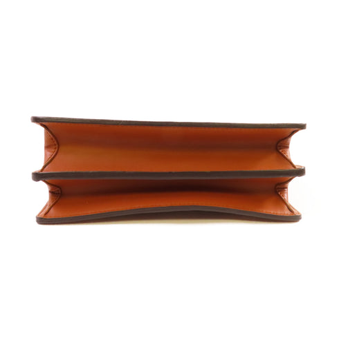 LOUIS VUITTON LV GHW Dauphine MM Handbag Shoulder Bag M45958 Mono-Reverse Brown