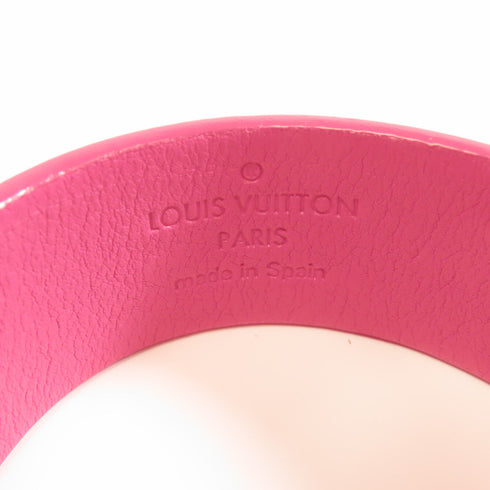 LOUIS VUITTON LV Bracelet Spike It Bracelet M6691 Leather Pink