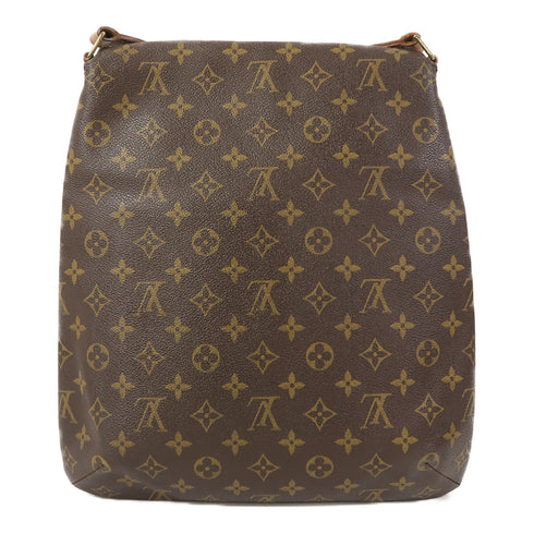 LOUIS VUITTON LV GHW Musette Shoulder Bag M51256 Monogram Brown v5