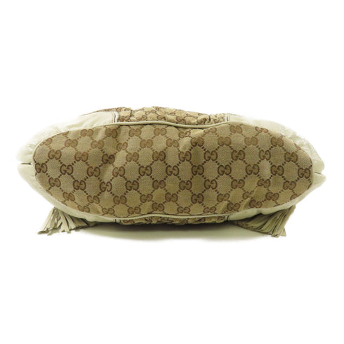 GUCCI GG Shoulder Bag 21954 Canvas Brown