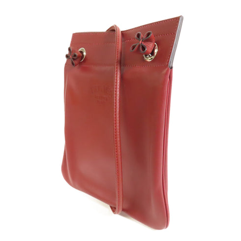 HERMES PHW Aline Shoulder Bag Crossbody Veau Swift Leather Bordeaux Color