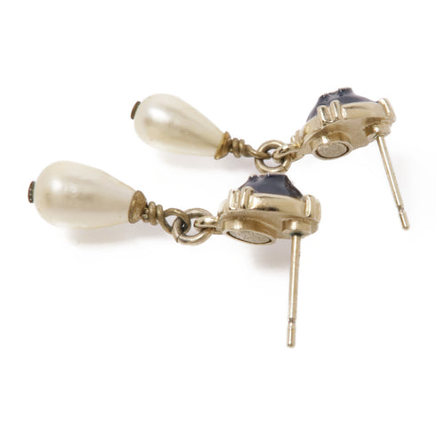 CHANEL CC Earrings A17/A Metal