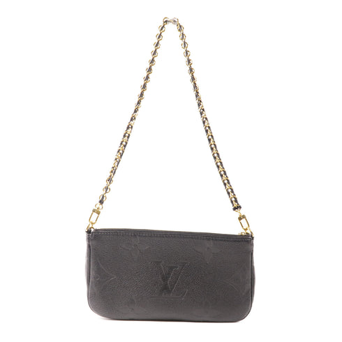 LOUIS VUITTON Multi Pochette Accessoires 2 Way Bag M80399 Monogram Empreinte