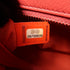 CHANEL CC Gabrielle Small Chain Shoulder Bag Calfskin Leather Orange