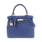 HERMES GHW Kelly 25 2way Shoulder Bag Handbag Bleu Saphir Blue