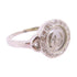 Fine Jewelry Verde Diamond Ring US#6 Ring 18K White Gold