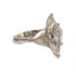 Fine Jewelry 3.017ct/0.612ct Diamond Ring US#6 PT900 Platinum