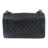 CHANEL Quilted CC SHW Chanel Boy 25CM Shoulder Handbag Calfskin Leather Black
