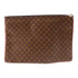 LOUIS VUITTON LV GHW Patchwork Pochette A4 Clutch Bag M69690 Monogram Brown