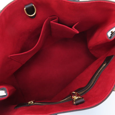 LOUIS VUITTON LV GHW Hampstead PM Tote Bag N51205 Damier Ebene Brown