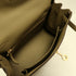 HERMES GHW Kelly 25 2 Way Shoulder Bag Handbag Swift Leather Beige Marfa