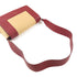 CELINE GHW Shoulder Bag 180263 Lambskin Leather Apricot Color Red